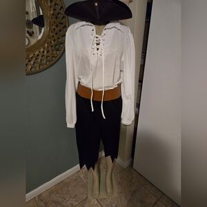 Custom Mens Pirate Costume size L